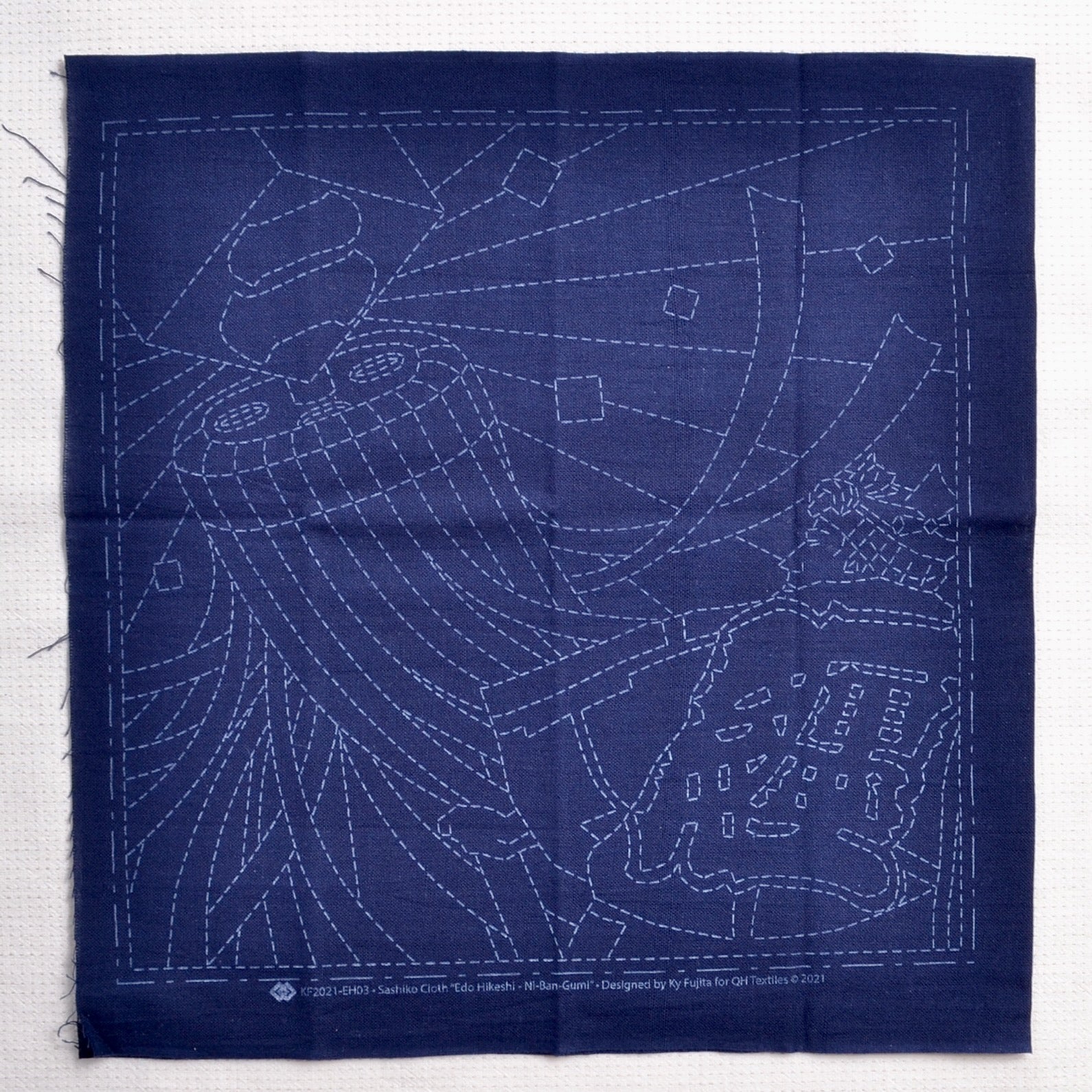 Sashiko Cloth,  Edo-hikeshi Niban-gumi