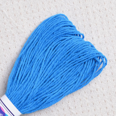 Sashiko Thread, Variegated Short-pitch 100 Meter Skein, Blue/Green #191