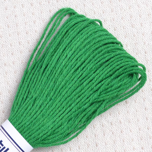 Olympus sashiko thread , viridian Green