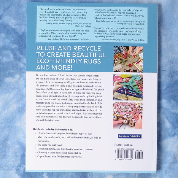 Rag Rugs Book by Deanna David - A Threaded Needle