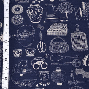  Japanese wagara print fabric, Daily Necessitiies