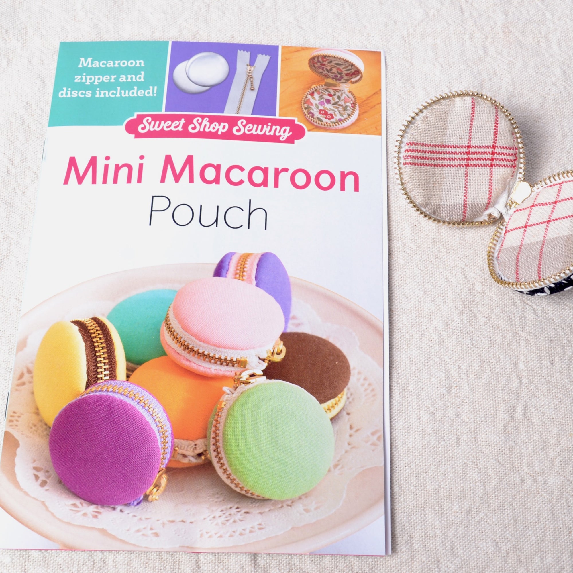 Mini Macaroon purse pattern and kit