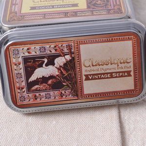 Tsukineko Archival Pigment Ink Pad Vintage Sepia