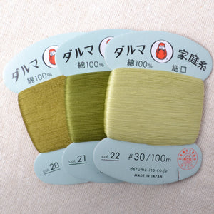 Copy of Daruma Hand Sewing Thread, Green