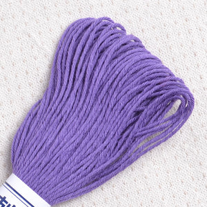 Olympus sashiko thread , purple #19