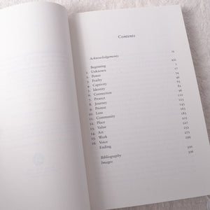 contents page from Threads of Life by Clare Hunter