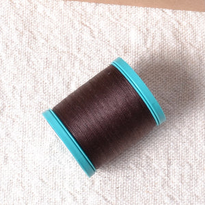 brown button thread