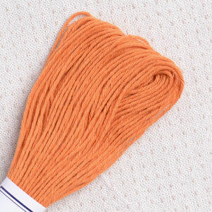 orange sashiko thread