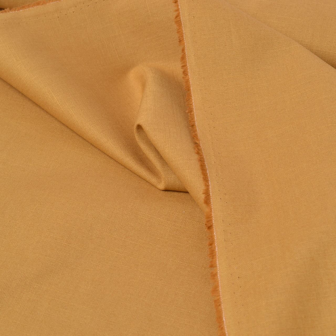 Cotton Fabric for Sashiko Stitching, Gold