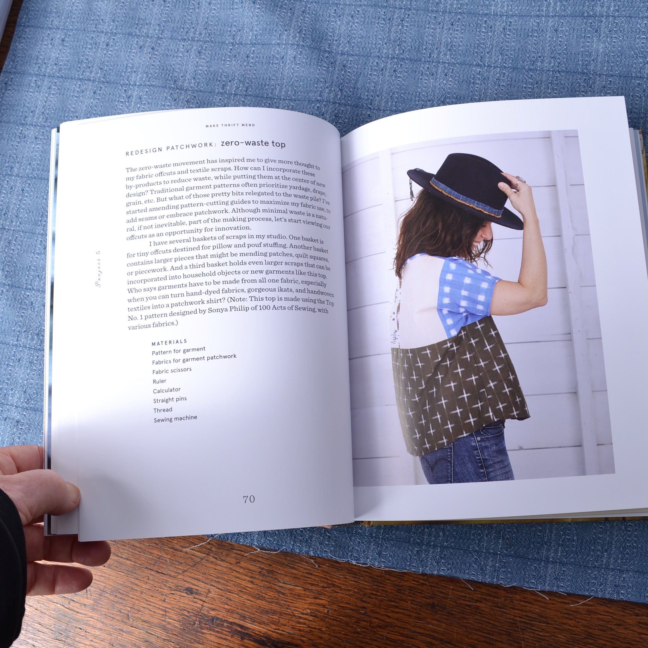 Inside Make, Thrift, Mend Book by Katrina Rodabaugh