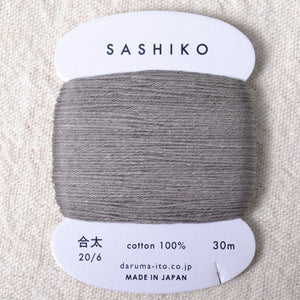 Daruma Sashiko Thread, Mouse Grey #229