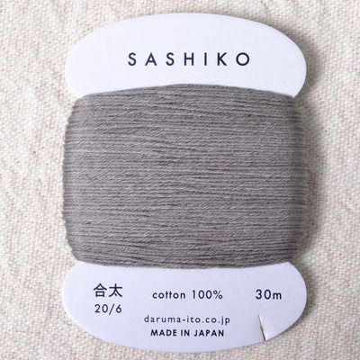 Daruma Sashiko Thread, Mouse Grey #229