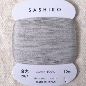 Daruma Sashiko Thread, Gray, #217