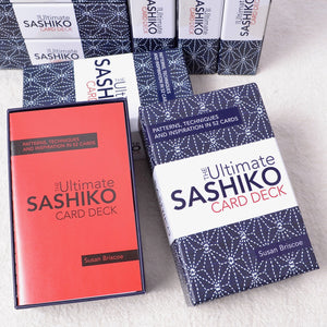 The Ultimate Sashiko Card Deck 52 Sashiko Patterns by Susan Briscoe