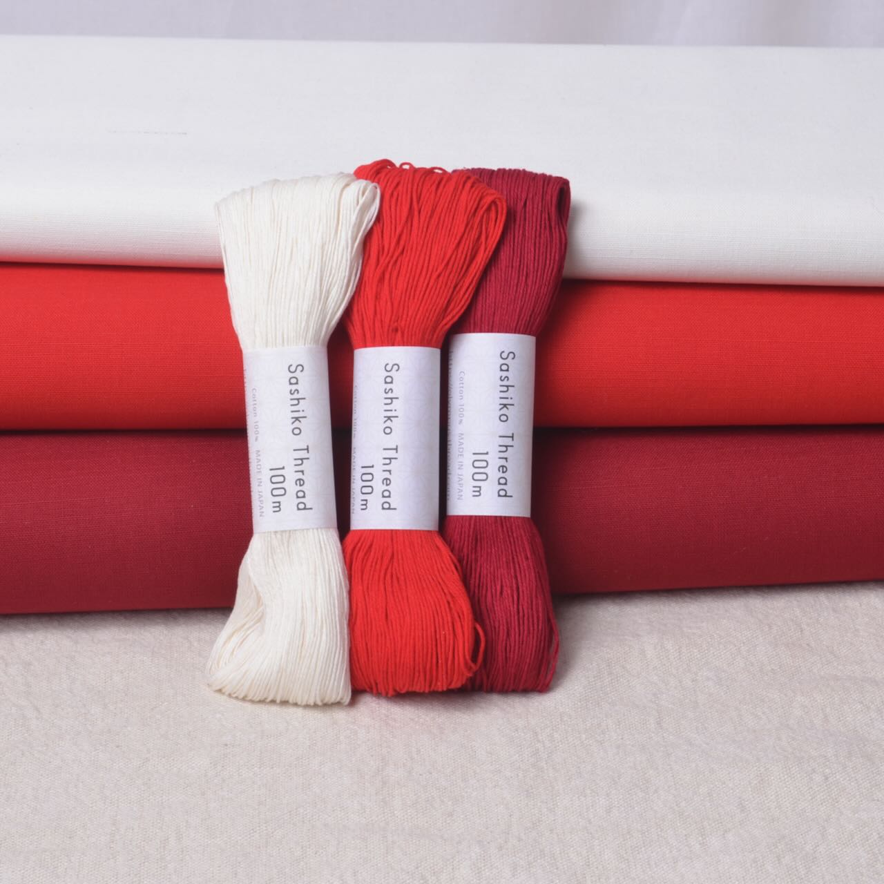 sashiko threads and sashiko fabrics