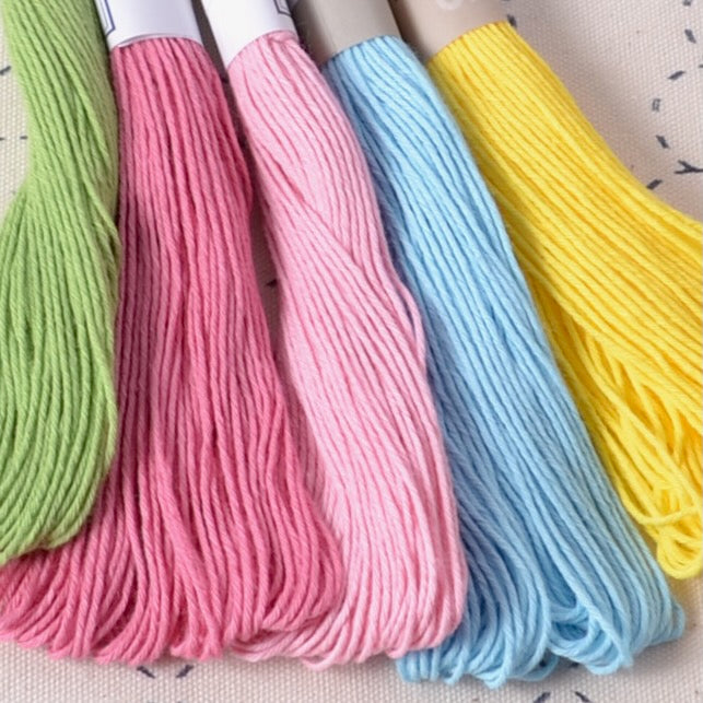 Sashiko Thread Collection, Spring Palette