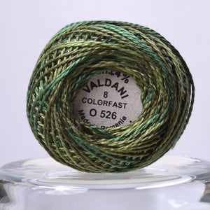 Valdani  Perle Cotton Thread, Green Pastures