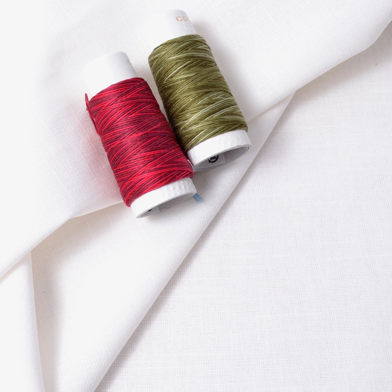 white cotton fabric for sashiko stitching