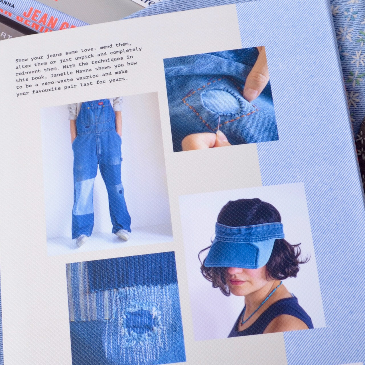 back cover of Jean Genius, Book by Janelle Hanna