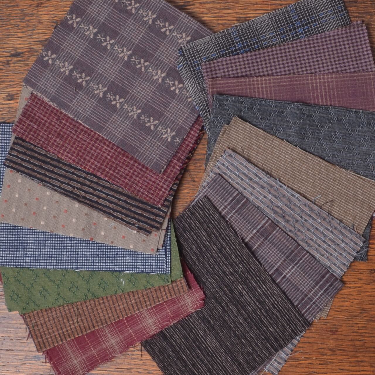 Dyed Yarn Fabric Cut Pack