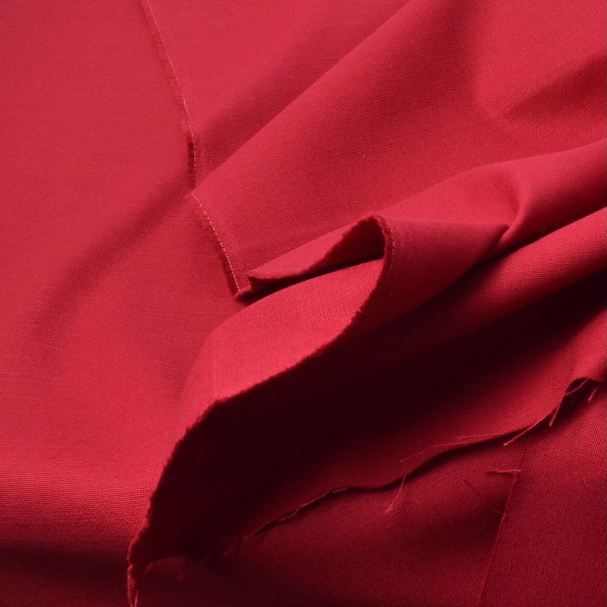 Cotton Fabric  Red