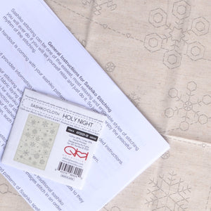 Sashiko Cloth Sashiko Cloth Holy Night Snowflake Garlands