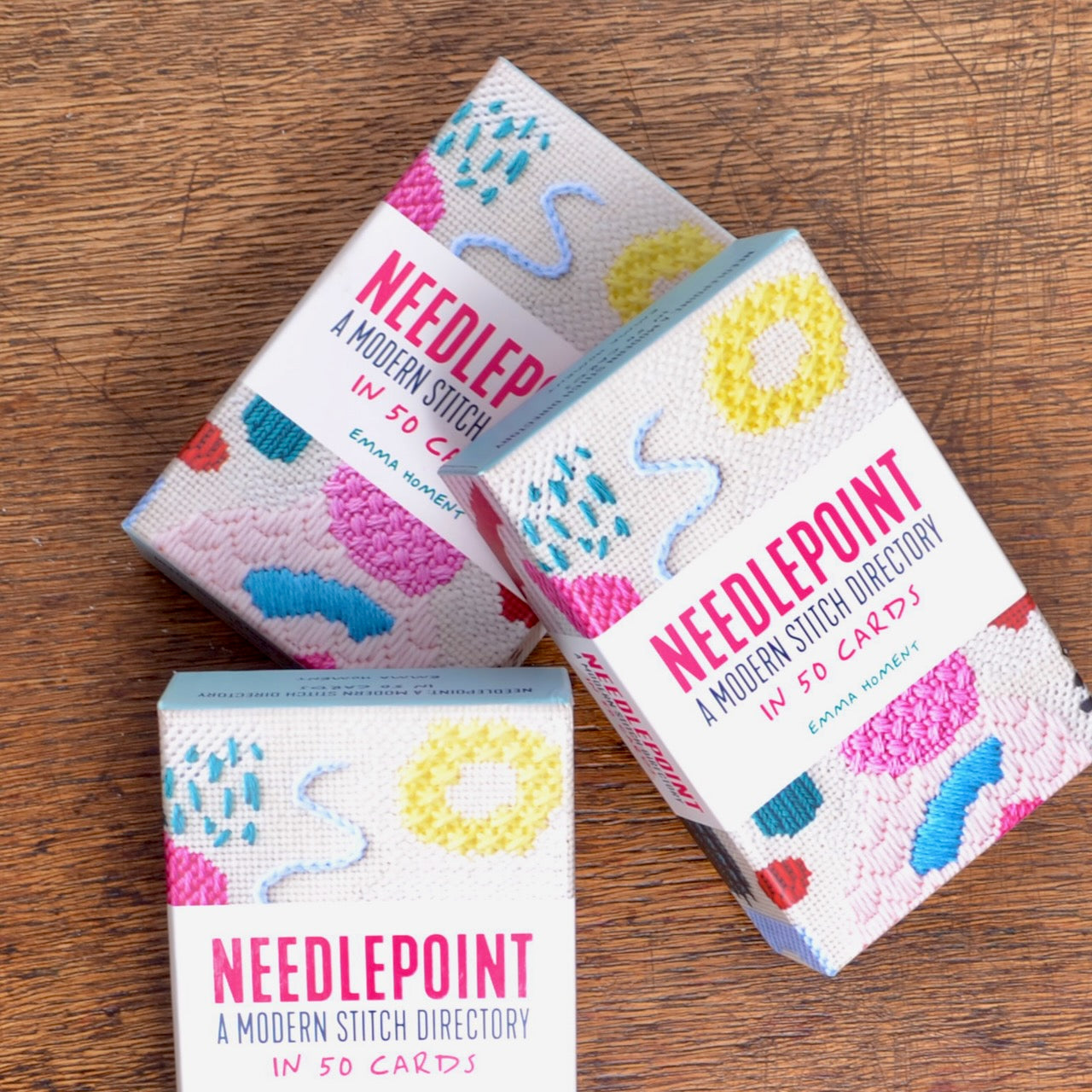 Needlepoint, A Modern Stitch Directory in 50 Cards