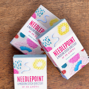 Needlepoint, A Modern Stitch Directory in 50 Cards