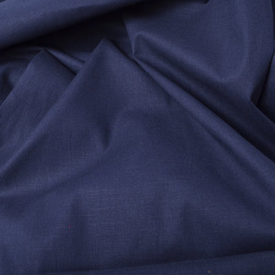 dark indigo blue cotton fabric for sashiko stitching