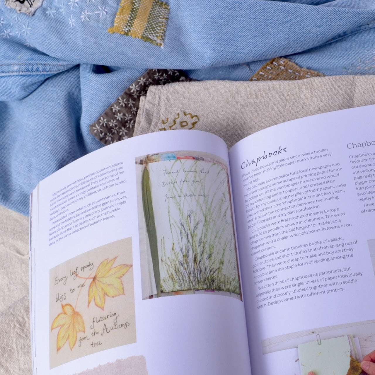 pages inside Connecting with Nature Book by Tilly Rose