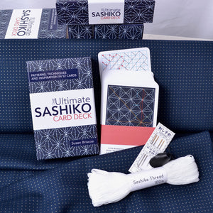 The Ultimate Sashiko Card Deck 52 Sashiko Patterns with Instructions