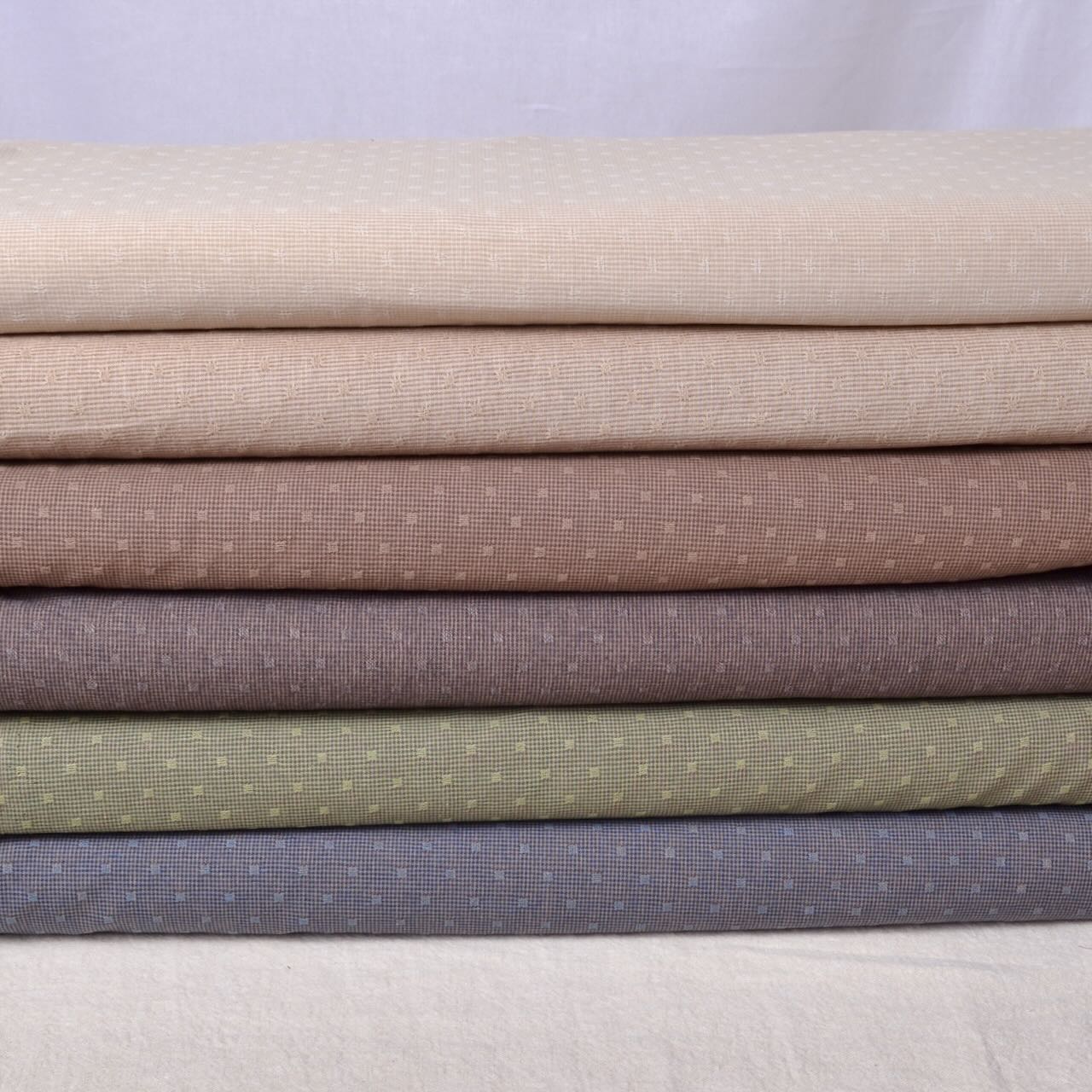 collection of Dyed Yarn Cotton Fabric 