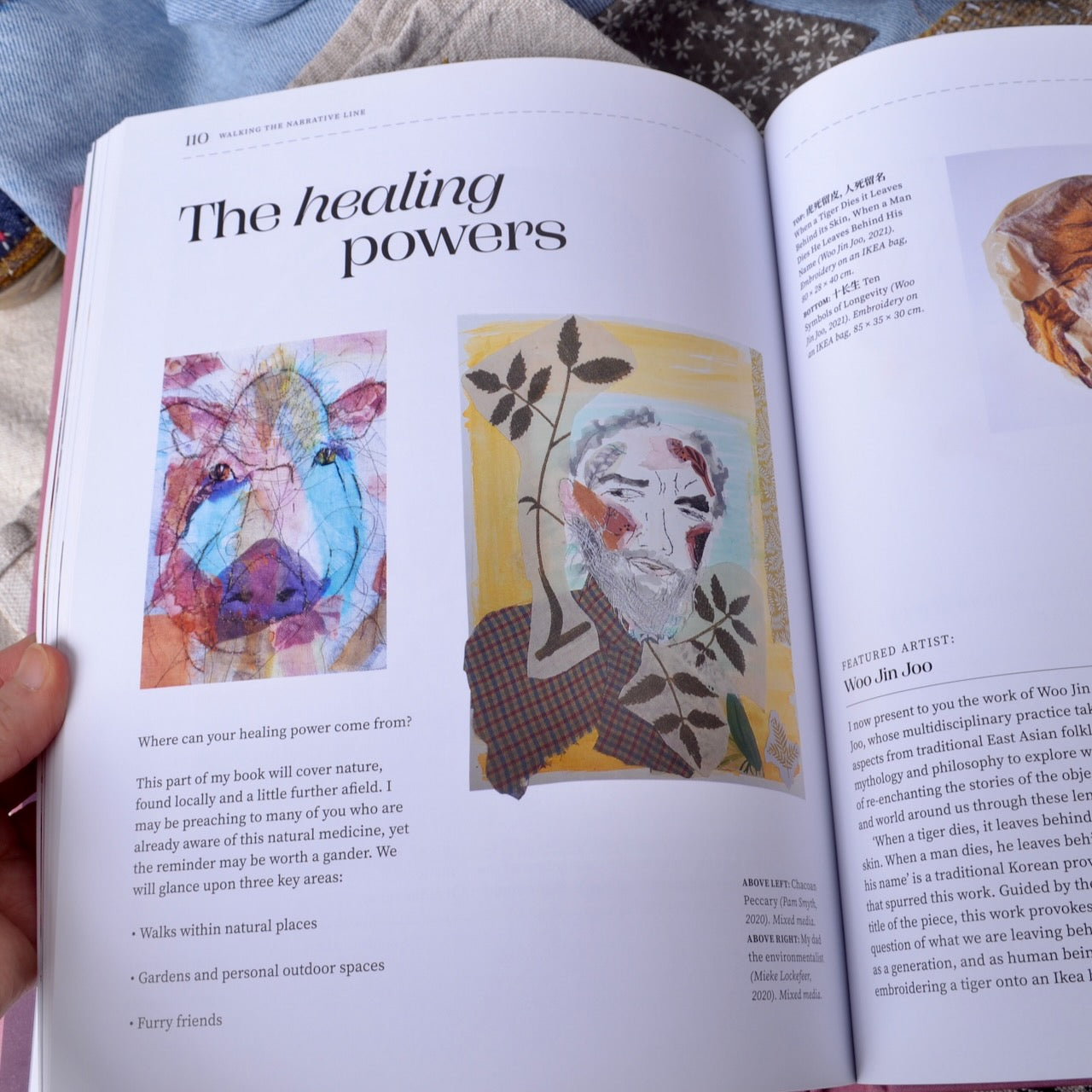 Narrative Textiles, tell your story in Mixed media and stitch by Ailish Henderson