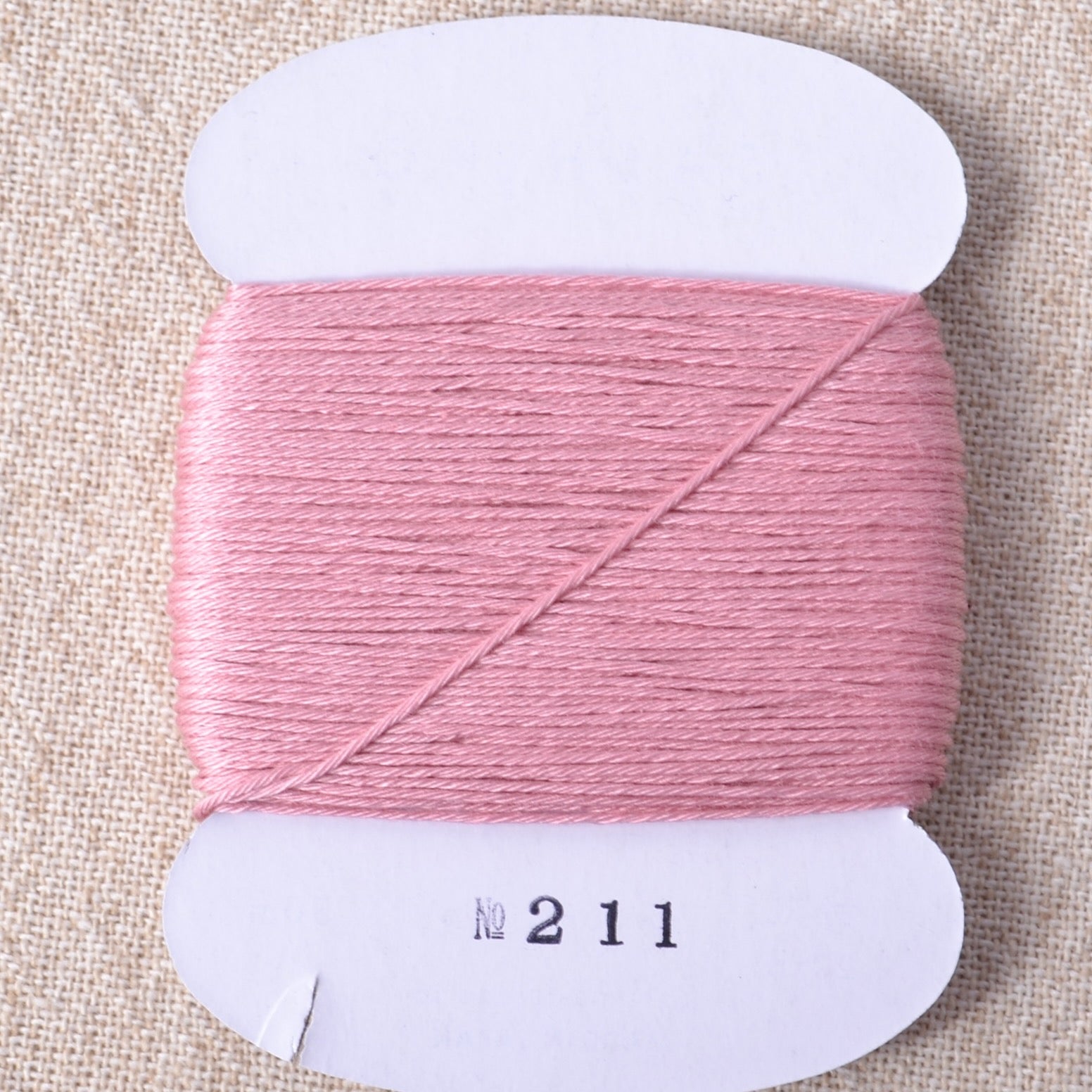 Daruma Sashiko Thread, Dusty Pink #211