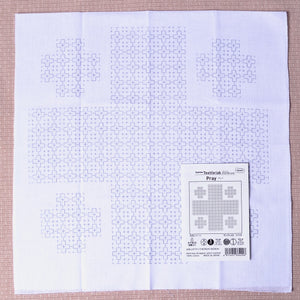Hitomezashi Sashiko Sampler Textile Lab  "Pray"