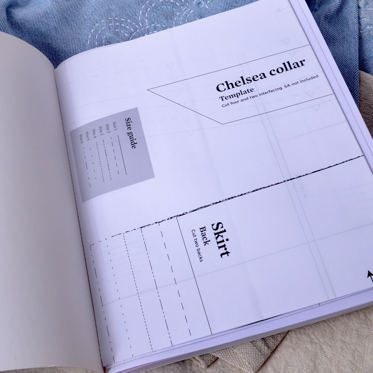 full patterns in Sewing You Perfect Capsule Wardrobe Book