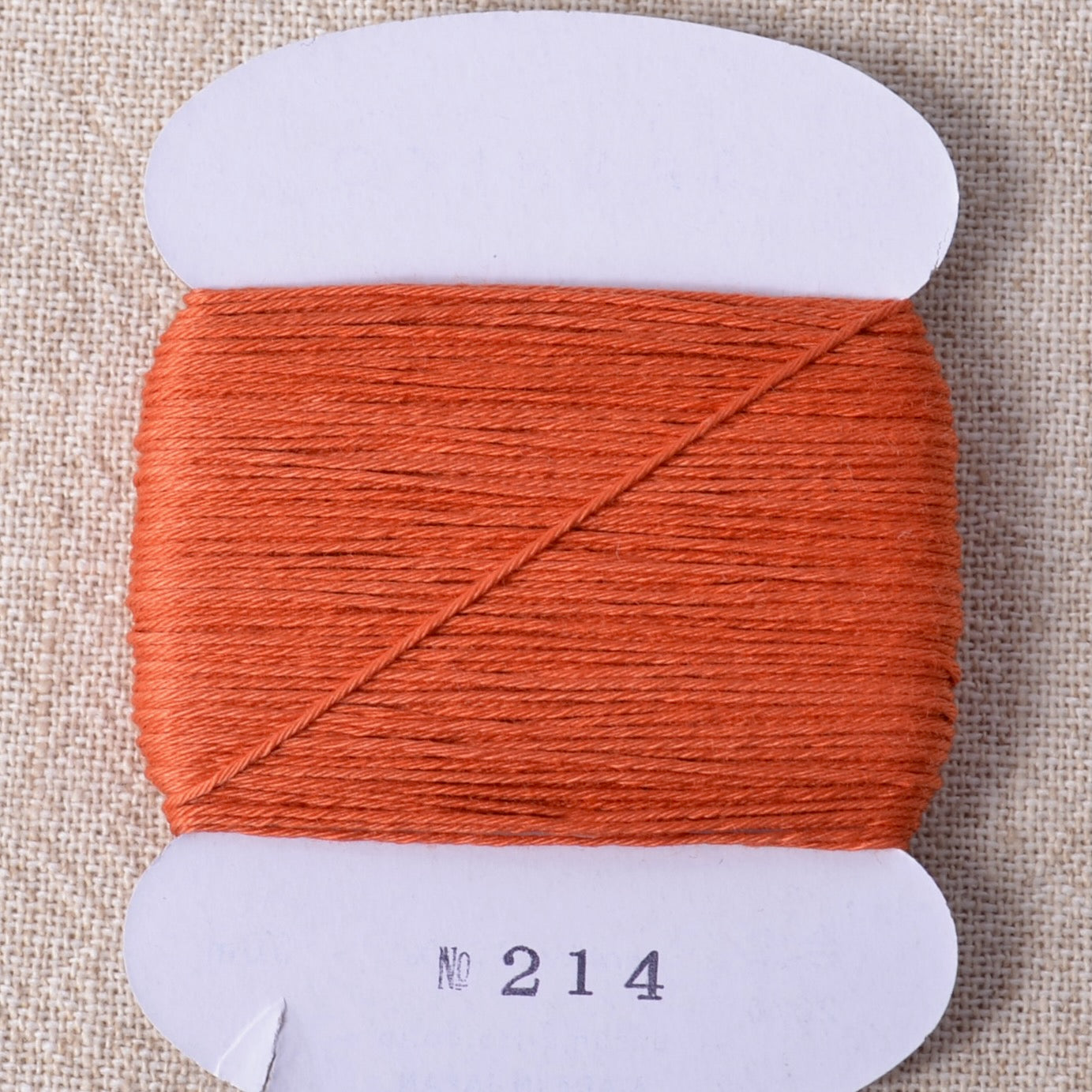 Daruma Sashiko Thread, Rusty Orange #214