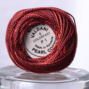 Perle cotton thread for hand stitching