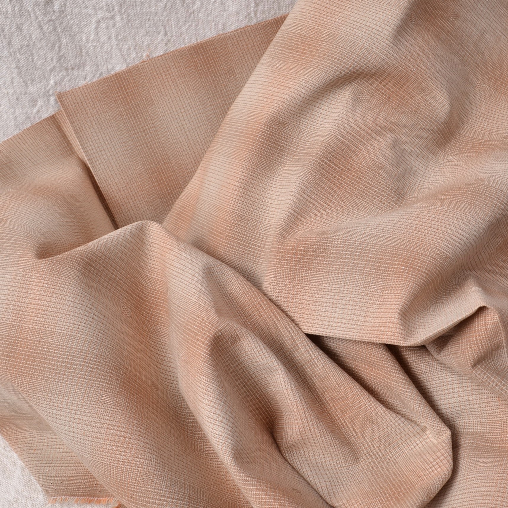 Dyed Yarn Cotton Fabric for Sewing & Quilting, Blush Brown