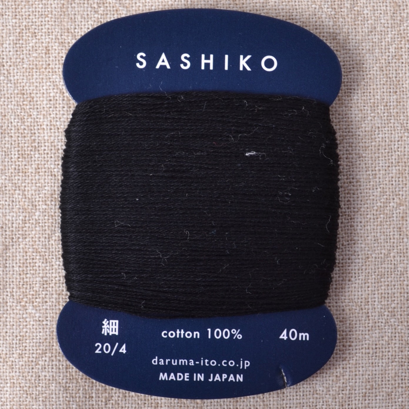 Daruma Sashiko Thread, Black #219