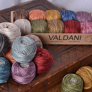 vasious perle cotton thread for hand stitching 