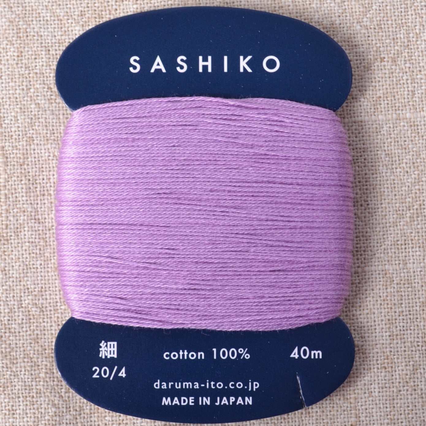 Daruma Sashiko Thread, Wisteria #210