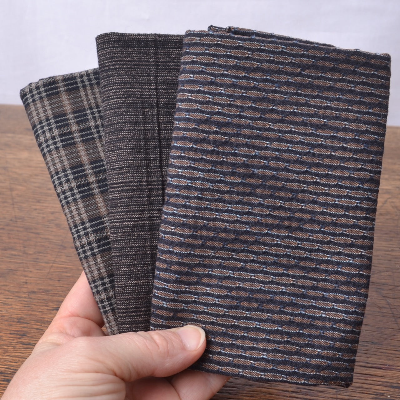 Dyed Yarn Cotton Fabrics, Espresso Browns