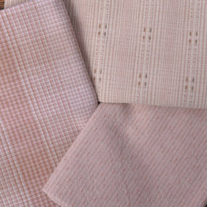 Dyed Yarn Cotton Fabric Bundle of 3