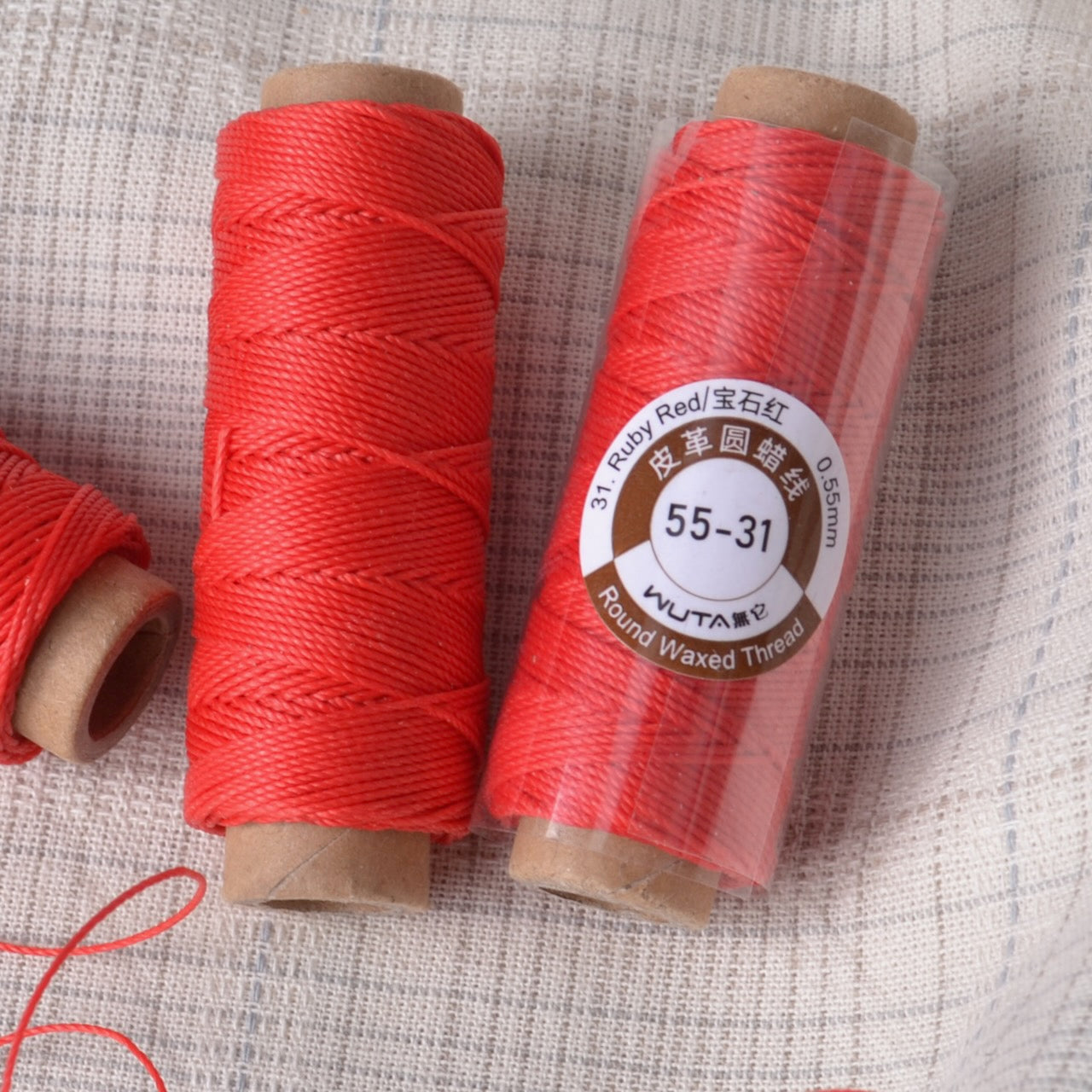 Waxed Strong Polyester Thread