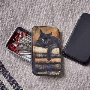 Library Cat Tin