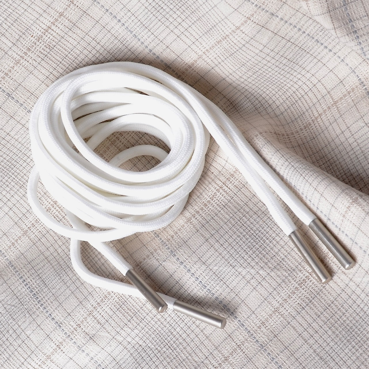 white Replacement Drawstring Cord