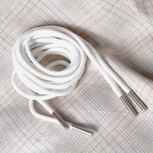 white Replacement Drawstring Cord