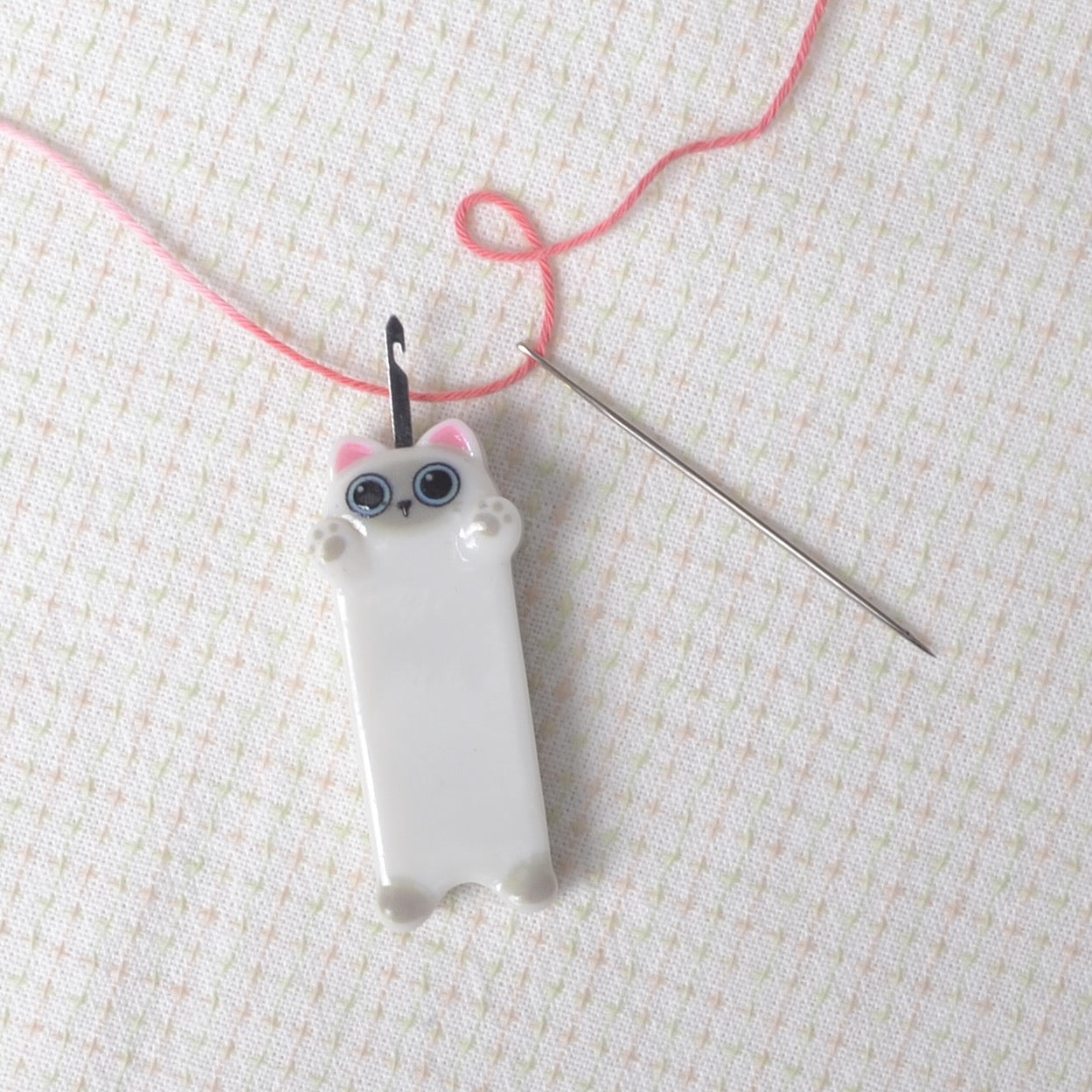 Needle Threader, siamese kitten