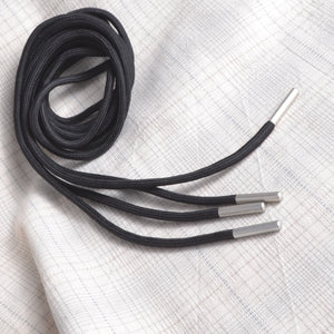 black Replacement Drawstring Cord